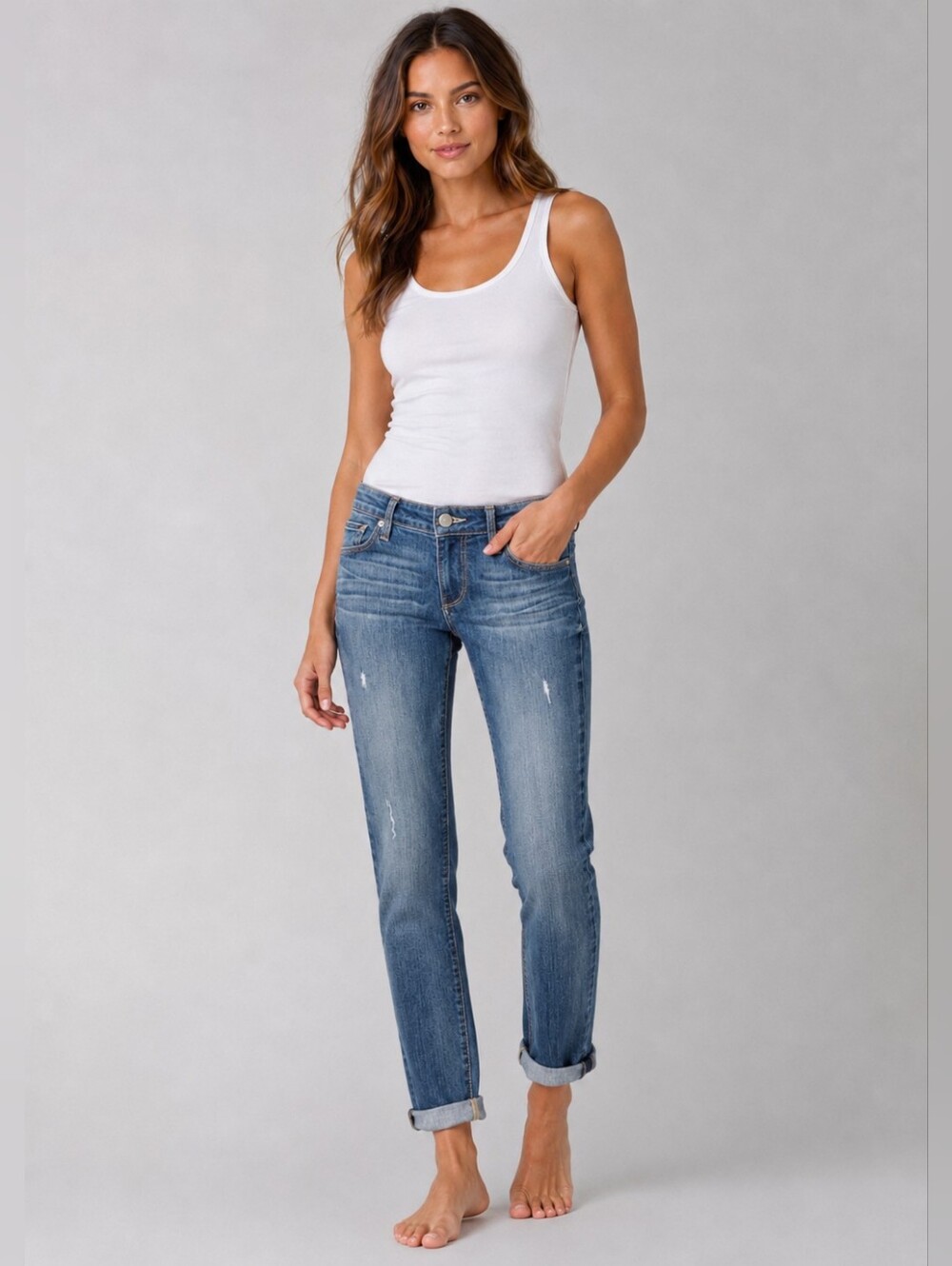 ❤ PAIGE JIMMY JIMMY RELAXED SKINNY BOYFRIEND JEANS, 2 (26) & 8 (29)
